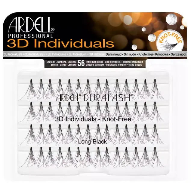 Ardell Individual 3D Single False Eyelashes Long Black Jag Couture London - New York