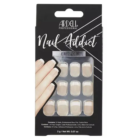 Ardell Nail Addict Classic French False Nails Jag Couture London - New York