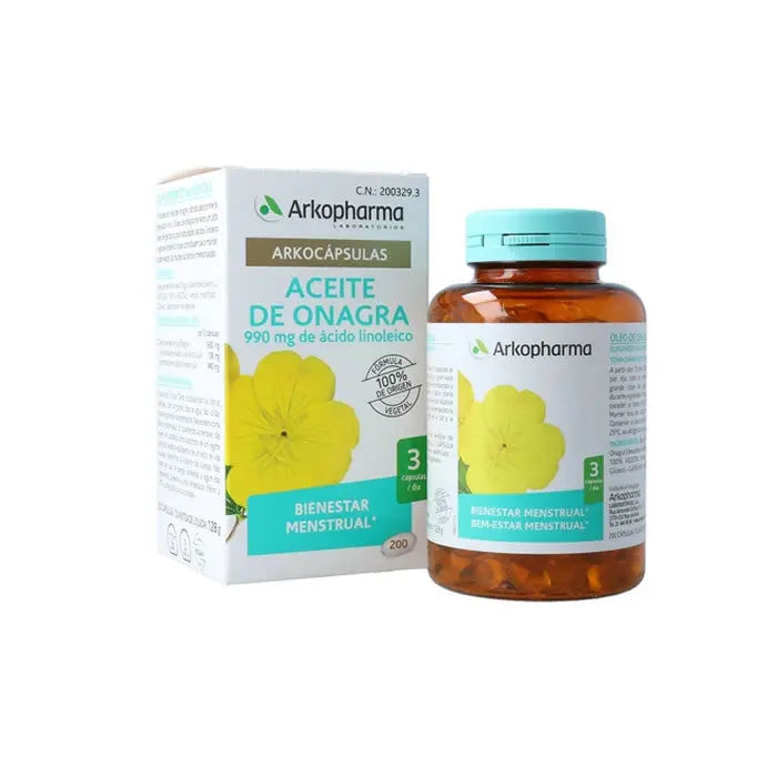 Arkocapsules Onagra Oil 200 Capsules Jag Couture London - New York