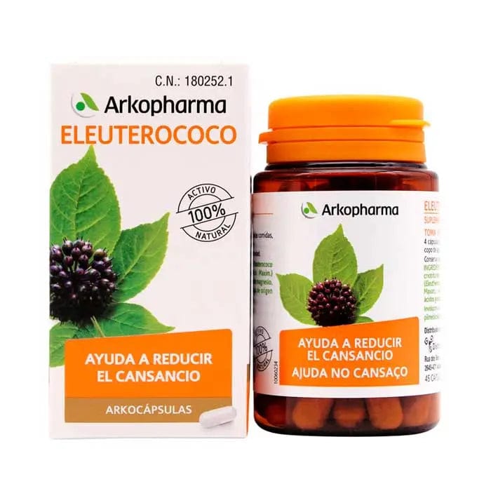 Arkopharma Arkocápsulas Eleutherococcus 45 Capsules Jag Couture London - New York