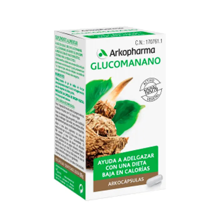 Arkopharma Arkocápsulas Glucomannan (Konjac) 50 Capsules Jag Couture London - New York