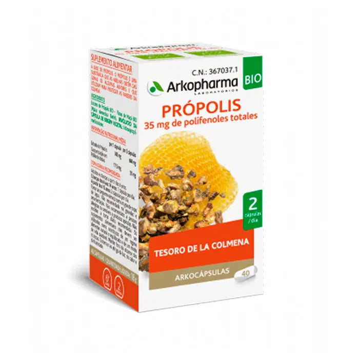 Arkopharma Arkocápsulas Propolis 40 Capsules Jag Couture London - New York