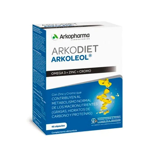 Arkopharma Arkoleol Metabolise Fat 45 Capsules Jag Couture London - New York