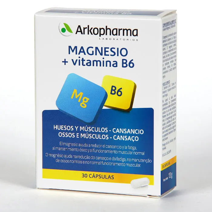 Arkopharma Arkovital Magnesium 30 Capsules Jag Couture London - New York