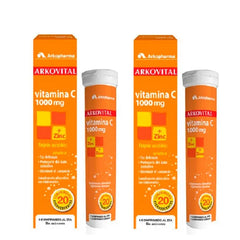 Arkopharma Arkovital Vitamin C 20 Effervescent Tablets Duplo Jag Couture London - New York