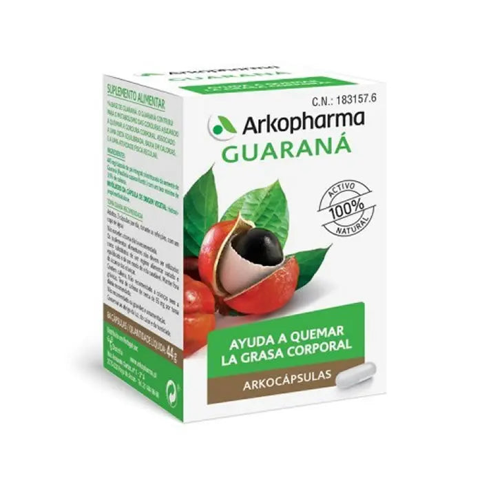 Arkopharma Guarana Arkocapsulas 84 Capsules Jag Couture London - New York