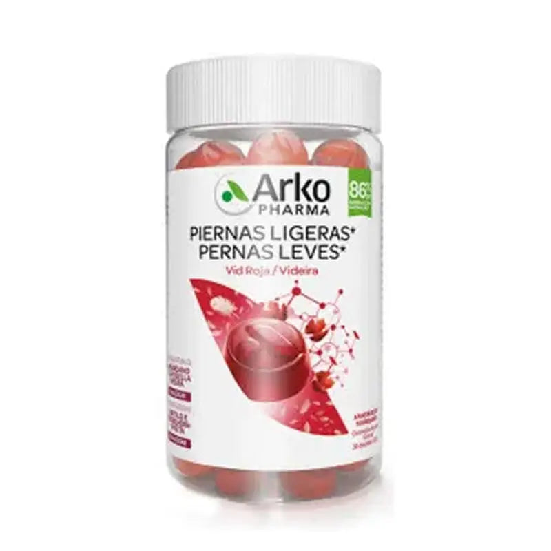 Arkopharma Light Legs 60 Gummies Cranberry And Blackcurrant Flavor Jag Couture London - New York