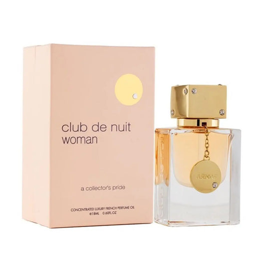 Armaf Club De Nuit Aceite Perfumado Concentrado For Woman Collectors Pride 18ml Jag Couture London - New York