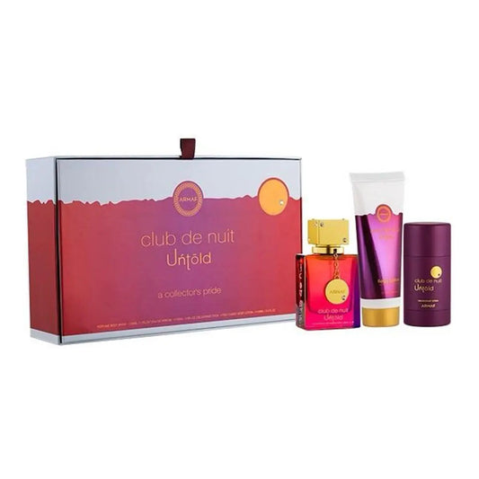 Armaf Untold Eau De Parfum 105un Spray Locion Corporal Perfumada 100ml Desodorante Stick 75ml Jag Couture London - New York