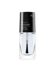 Artdeco 2 In 1 Lacquer Base y Top Coat 10ml Jag Couture London - New York