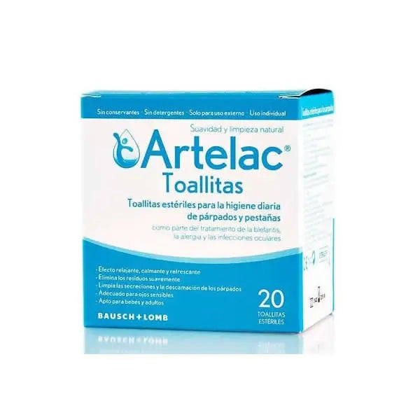 Artelac Toallitas Estériles Oculares 20 Unidades Jag Couture London - New York
