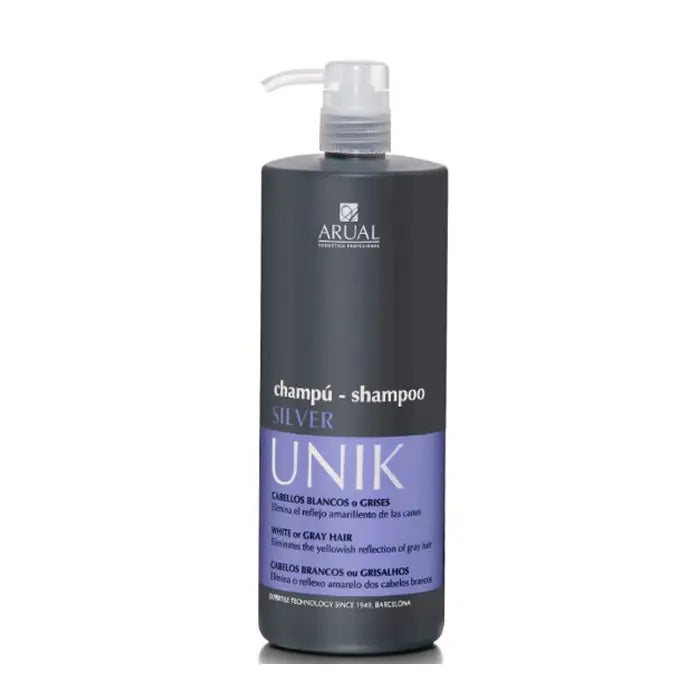 Arual Unik Silver Shampoo 1000ml Jag Couture London - New York