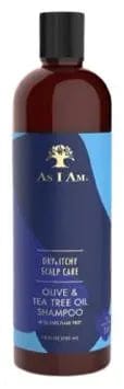 As I Am Dry y Itchy Olive Tea Tree Oil Shampoo 355ml Jag Couture London - New York