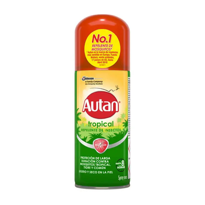 Autan Tropical Repellent Dry Spray 100ml Jag Couture London - New York