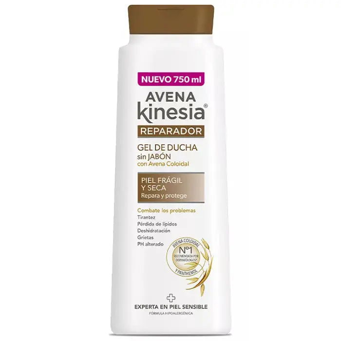 Avena Kinesia Reparador Soap Free Shower Gel 750ml Jag Couture London - New York