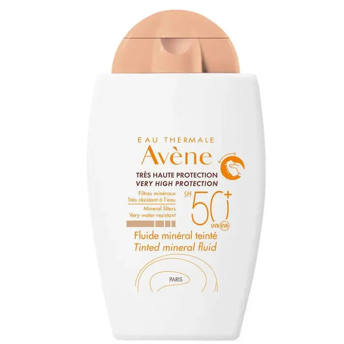 Avéne Sol Fluid Mineral Color SPf50+ 40ml Jag Couture London - New York