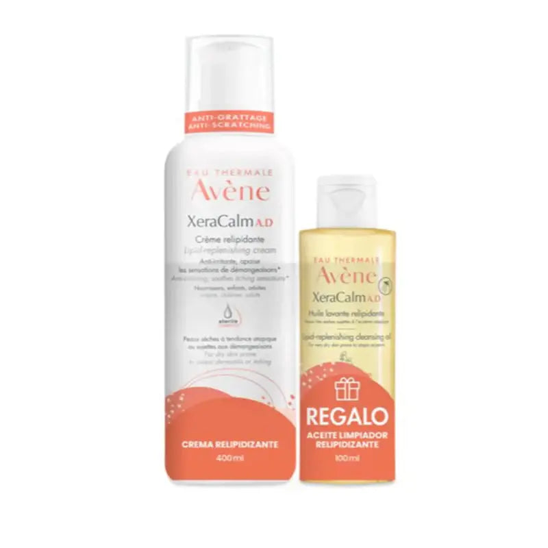 Avene Xeracalm A.D Relipidising Cream 400ml Set 2 Pieces Jag Couture London - New York