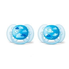 Avent Girl's Ultra Soft Deco Soother 6-18 Months 2U Jag Couture London - New York