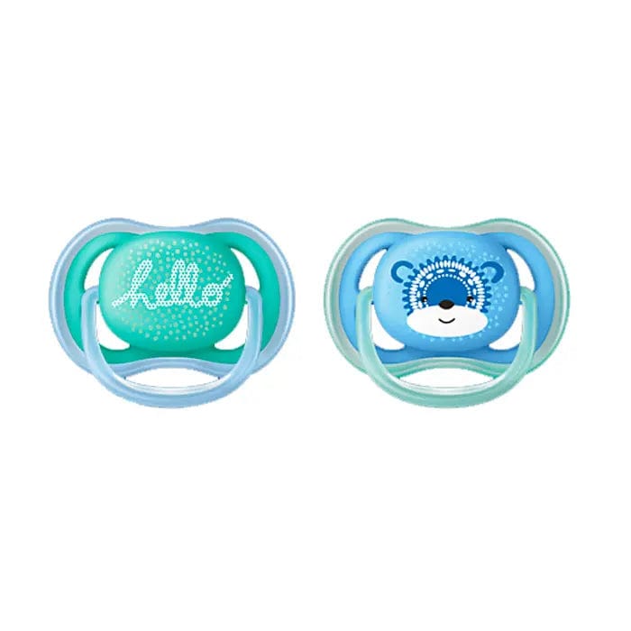 Avent Infant Ultra Air Pacifier 6-18 Months 2U Jag Couture London - New York