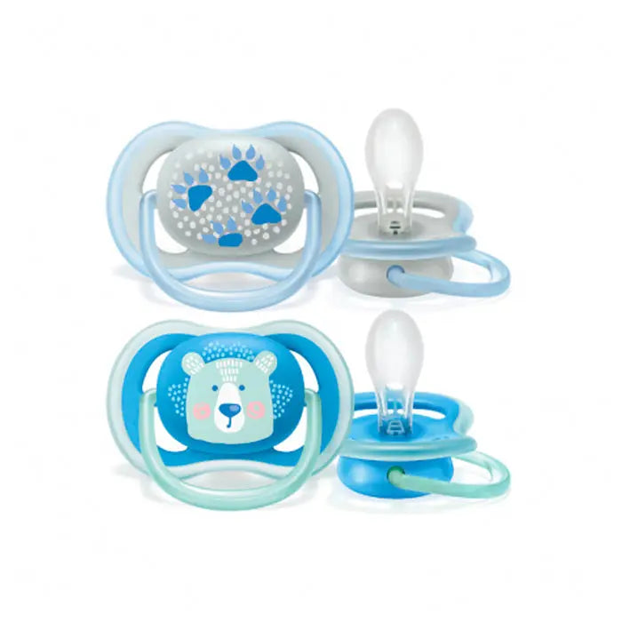 Avent Ultra Soft Deco Pacifier 6-18 Months 2U Jag Couture London - New York