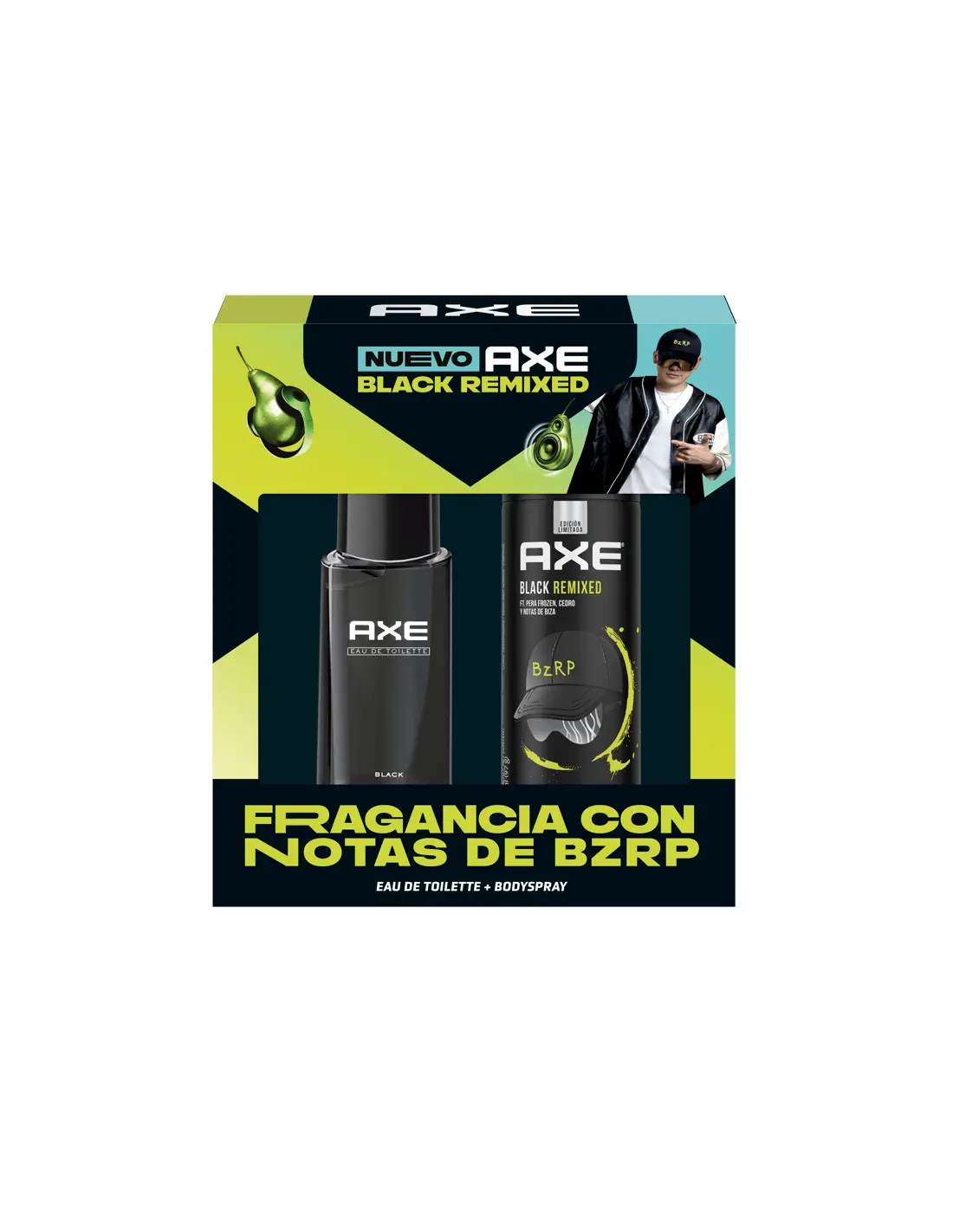 Axe Trio Black Aft Gel Desodorante Jag Couture London - New York