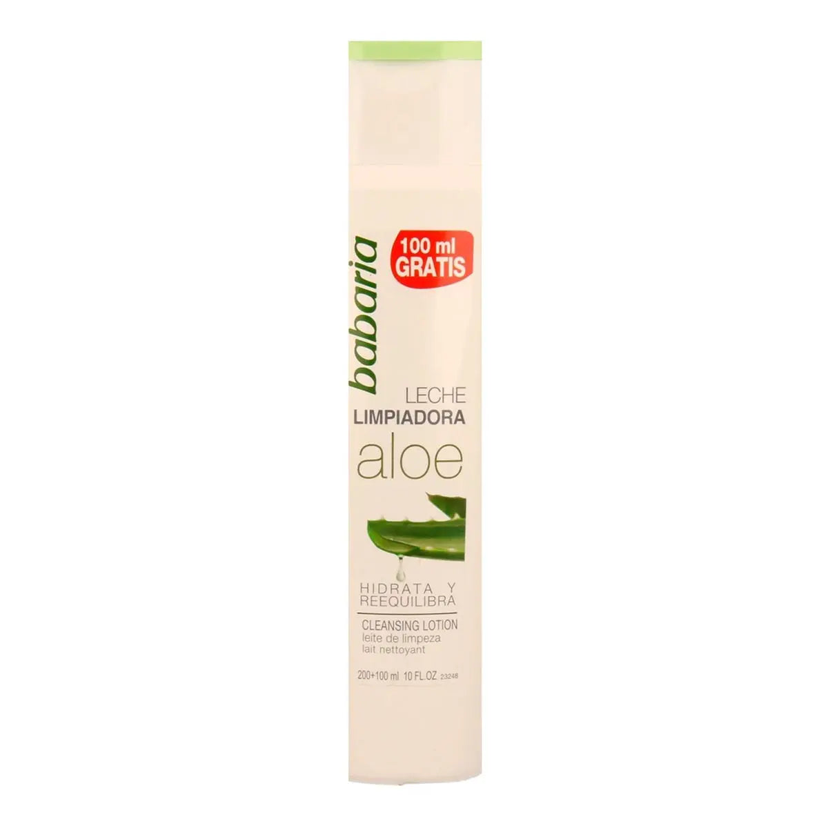 Babaria Aloe Vera Cleansing Lotion 200ml + 100ml Free Jag Couture London - New York