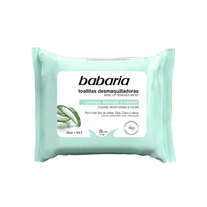 Babaria Aloe Vera Facial Cleansing Wipes 25 Units Jag Couture London - New York