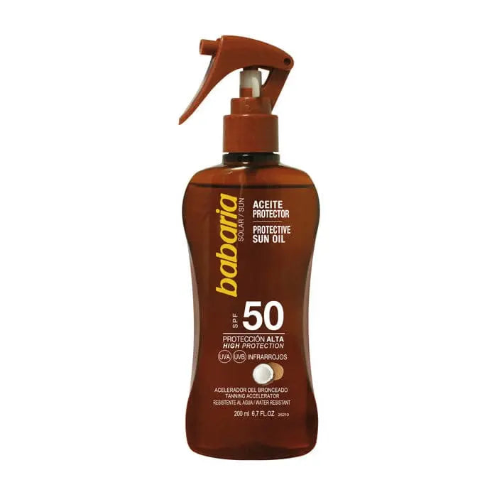 Jag Couture London - New York Babaria Coconut Protective Sun Oil Spf50 200ml