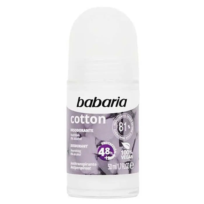 Babaria Deodorant Cotton Roll On 50ml Jag Couture London - New York