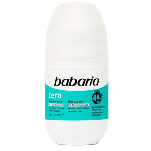 Babaria Deodorant Roll On Cero 50ml Jag Couture London - New York