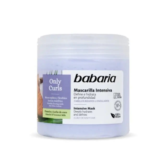 Babaria Only Curls Intensive Curly Hair Mask 400ml Jag Couture London - New York