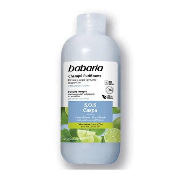 Babaria SOS Dandruff Purifying Shampoo 500ml Jag Couture London - New York