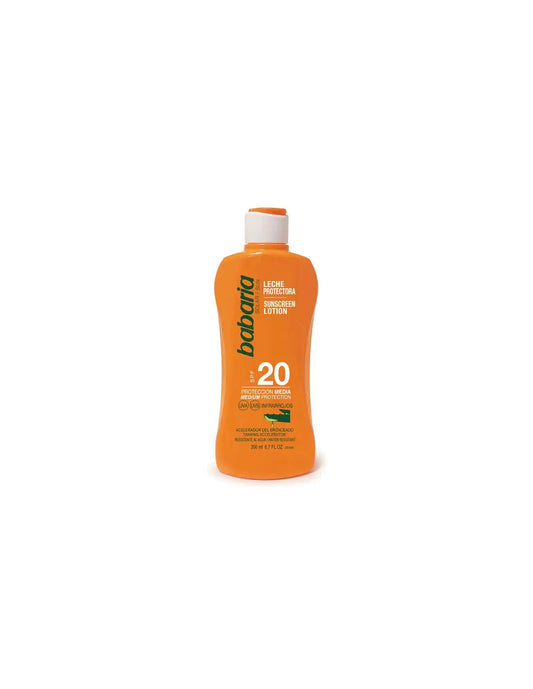 Babaria Sol Leche Protector Aloe Sfp20 300ml Jag Couture London - New York