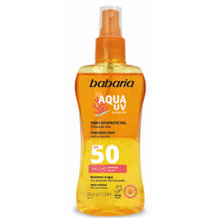 Babaria Sun Sunscreen Biphasic Spf50 Spray 200ml Jag Couture London - New York