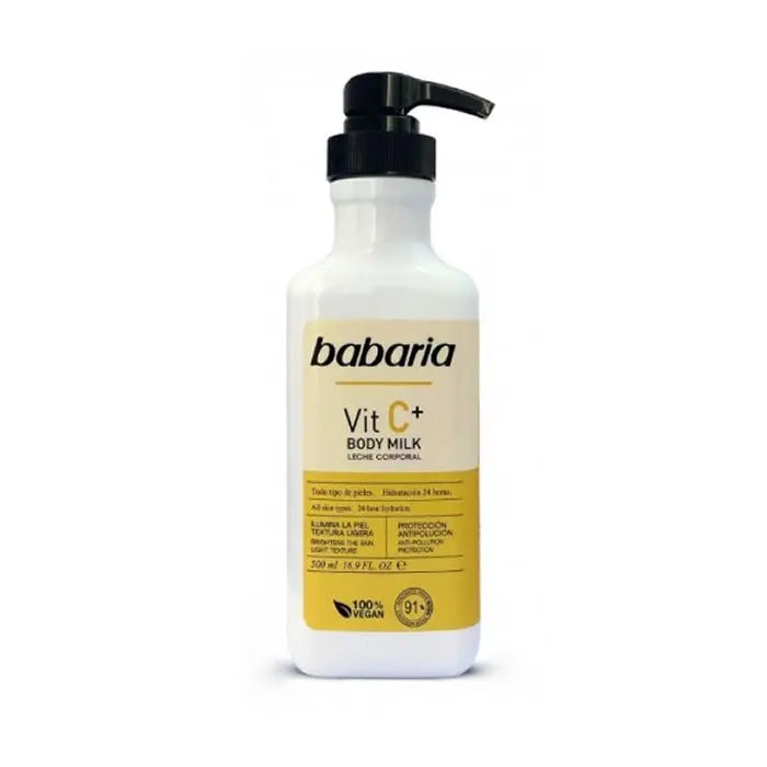 Babaria Vitamin C Body Milk 500ml Jag Couture London - New York