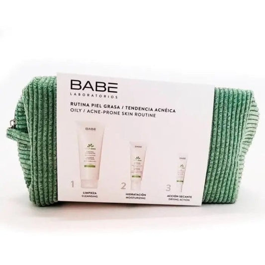 Babe Oily Skin Routine Set 4 Pieces Jag Couture London - New York