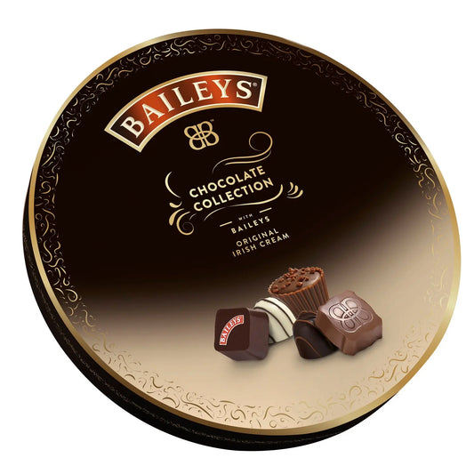 Baileys round Opera box collection of assorted chocolates Jag Couture London - New York