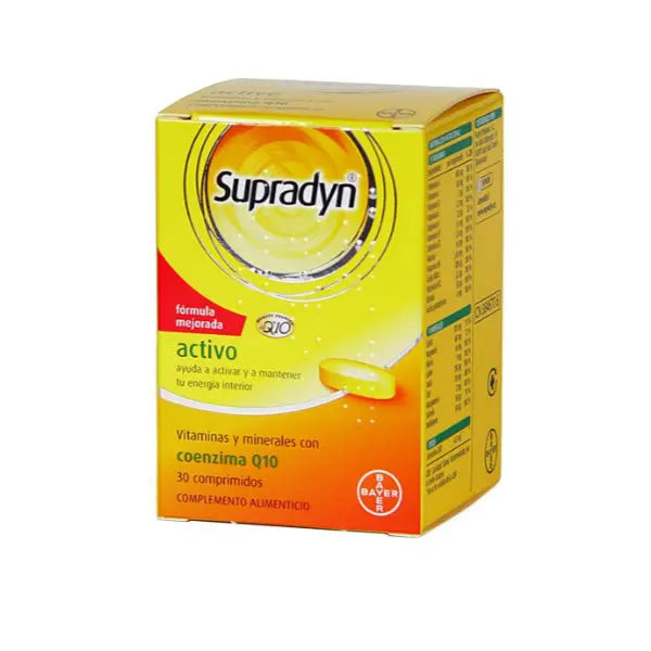 Bayer Supradyn Activo Q10 30 Tablets Jag Couture London - New York