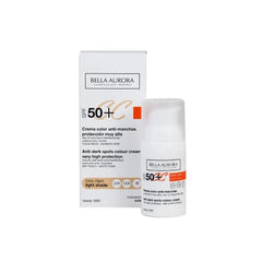 Jag Couture London - New York Bella Aurora CC Anti-Spot Cream Spf50 Light Tone 30ml