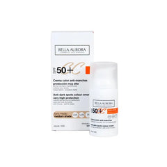 Bella Aurora CC Anti-Spot Cream Spf50 Medium Tone 30ml Jag Couture London - New York