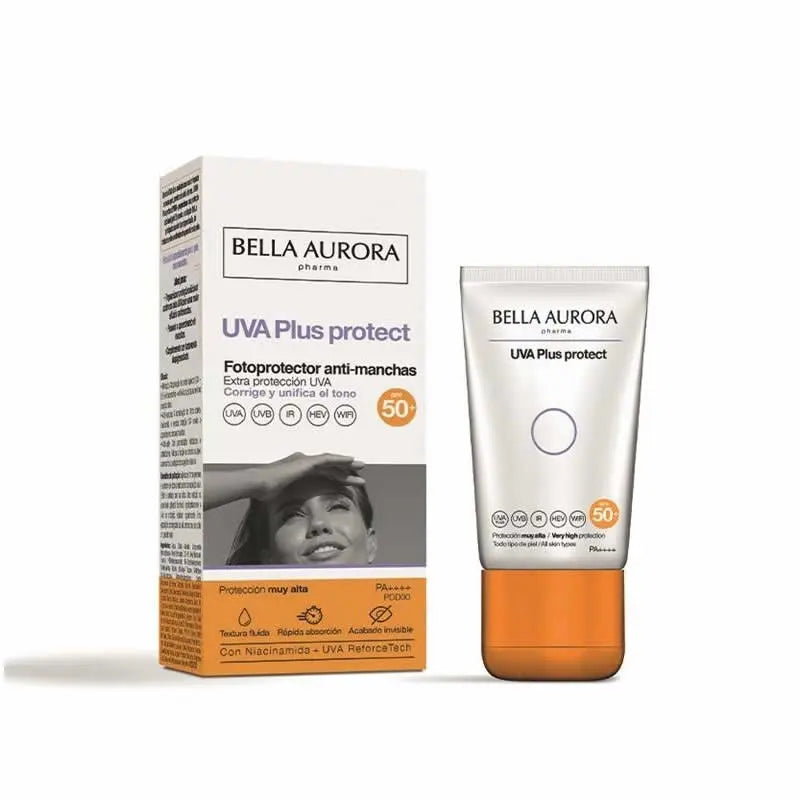 Bella Aurora Plus Protect Sunscreen Ani-Spots SPF50+ 50ml Jag Couture London - New York