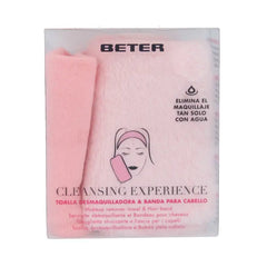 Beter Cleansing Experience Makeup Remover Towel &amp; Hair Band Jag Couture London - New York