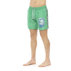 Bikkembergs Beachwear BKK1MBM13_VerdeGreen Jag Couture London - New York