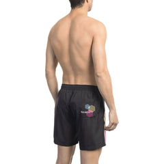 Bikkembergs Beachwear BKK1MBM14_BLACK Jag Couture London - New York