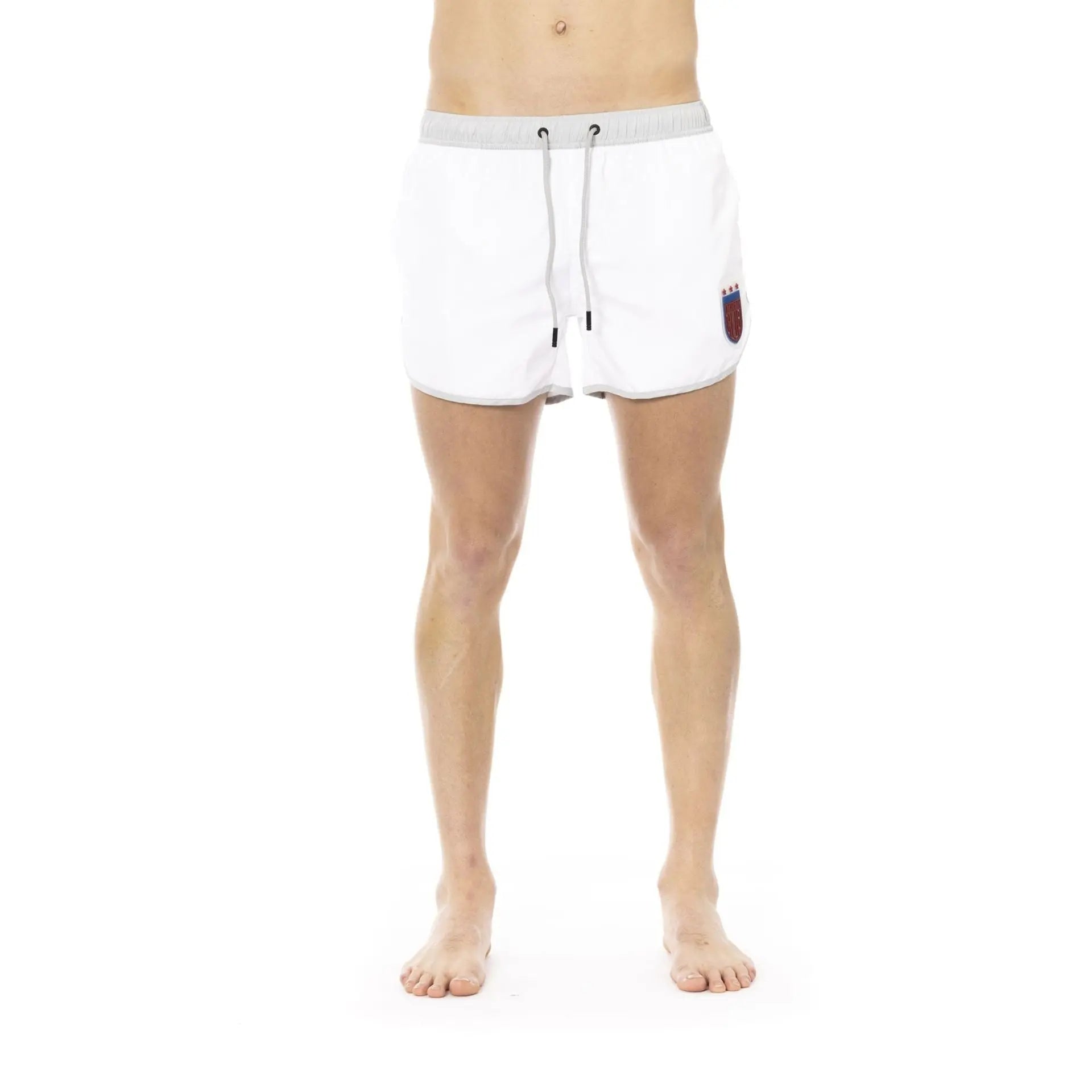 Bikkembergs Beachwear BKK1MBS04_BiancoWhite Jag Couture London - New York