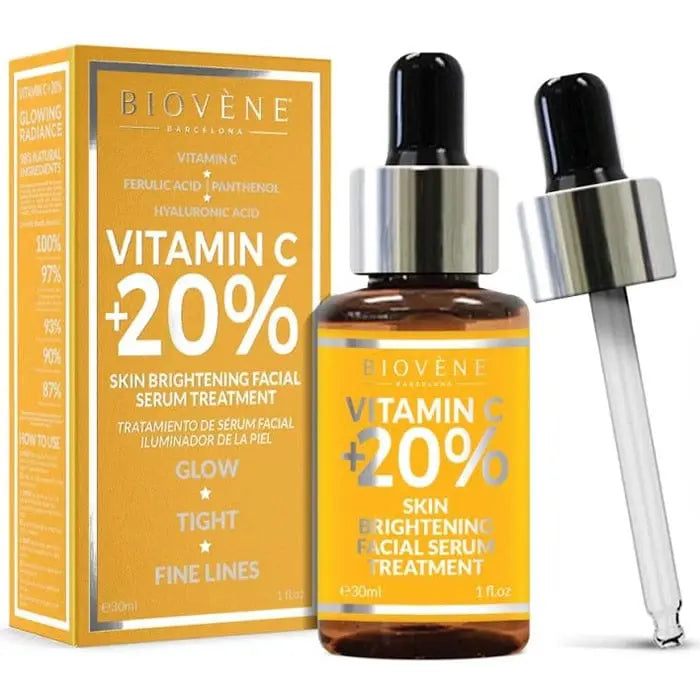 Jag Couture London - New York Biovene Vitamin C 20% Skin Brightening Facial Serum 30ml