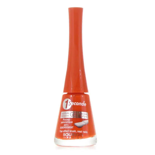 Bourjois 1 Second Nail Enamel 58 Diabol'Orange Jag Couture London - New York