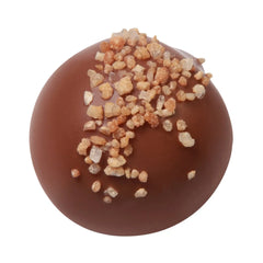 Britta - milk chocolate with crème brûlée flavoured white ganache 15.2g Jag Couture London - New York
