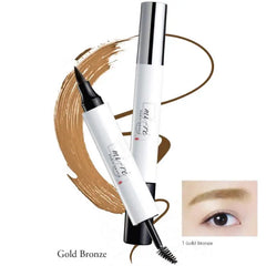 Brow Plume Perfection Eyebrow Dye And Mascara Gold Bronze Jag Couture London - New York