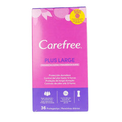 Carefree Plus Large Pantyliners 36 Units Jag Couture London - New York
